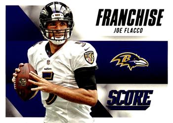 Joe Flacco Baltimore Ravens 2015 Panini Score NFL Franchise #3
